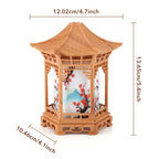 Oriental Pavilion Desktop Humidifier with LED Night Light