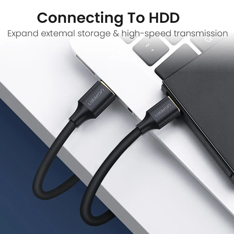 High-Speed Mini USB to USB Data Sync and Charging Cable