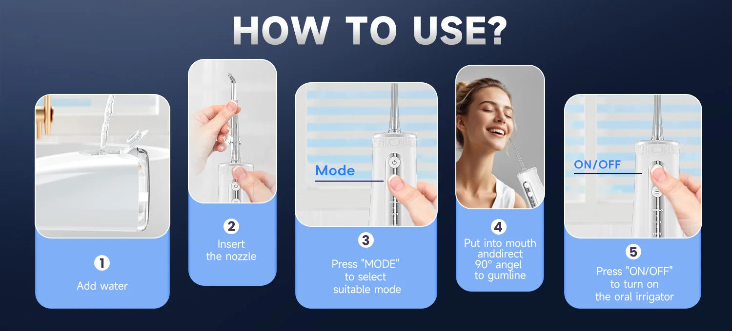 Electric Toothbrush and Water Flosser Oral Care Combo - 13