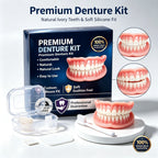 Temporary Silicone Cosmetic Denture Kit for Natural Smile