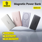 5000mAh Magnetic Wireless Power Bank for Smartphone Fast Charging