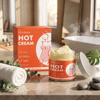 Anti-Cellulite Hot Massage Cream for Body Slimming and Toning