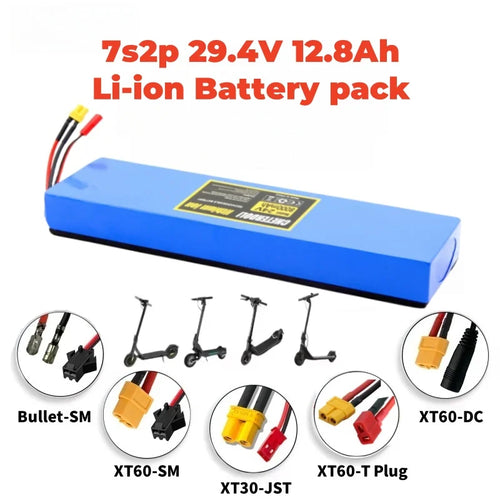 24V 12.8Ah Li-ion Battery for Electric Scooters and Bicycles