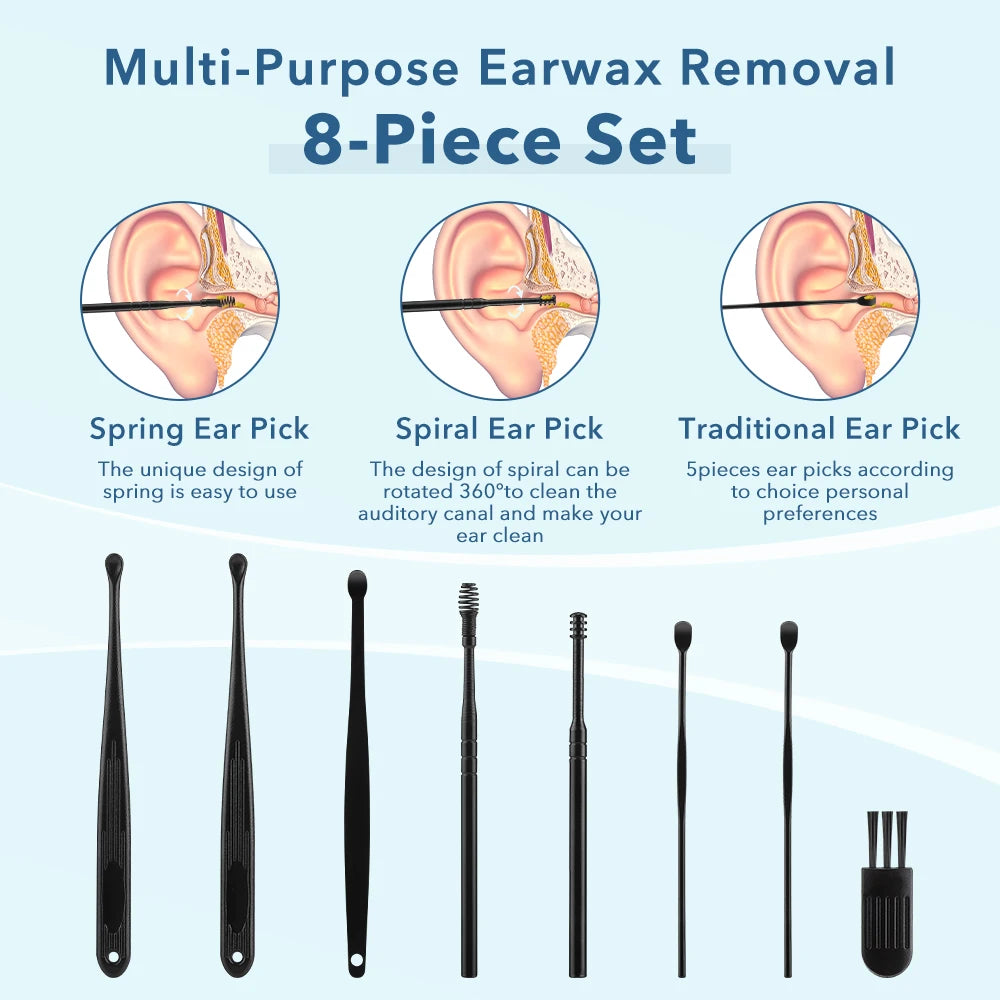 Electric 2-in-1 Nasal Aspirator and Ear Wax Removal Kit