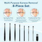 Electric 2-in-1 Nasal Aspirator and Ear Wax Removal Kit