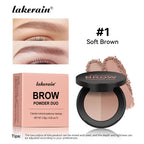 Two-Color Eyebrow Powder Duo for Natural Brows and Contouring