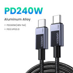 240W USB-C to USB-C Fast Charging and Data Sync Cable