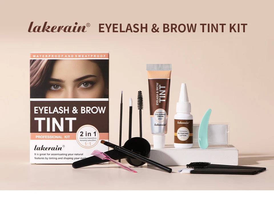 Professional Eyelash and Eyebrow Tinting Kit