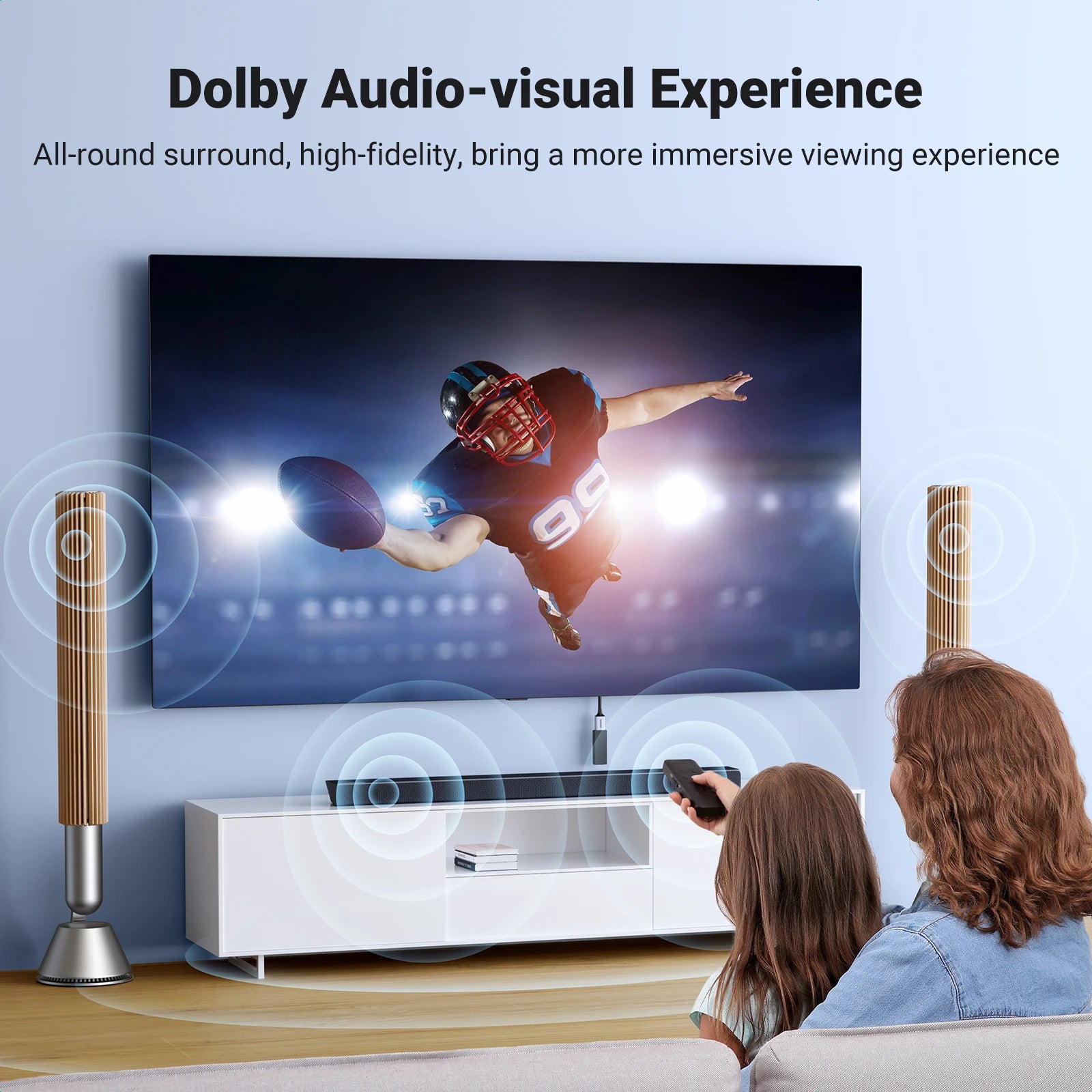 8K 60Hz HDMI Extension Cable for Monitors and Gaming Consoles - 20