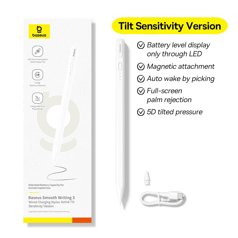 Magnetic Bluetooth Stylus Pen for iPad with Palm Rejection - 32