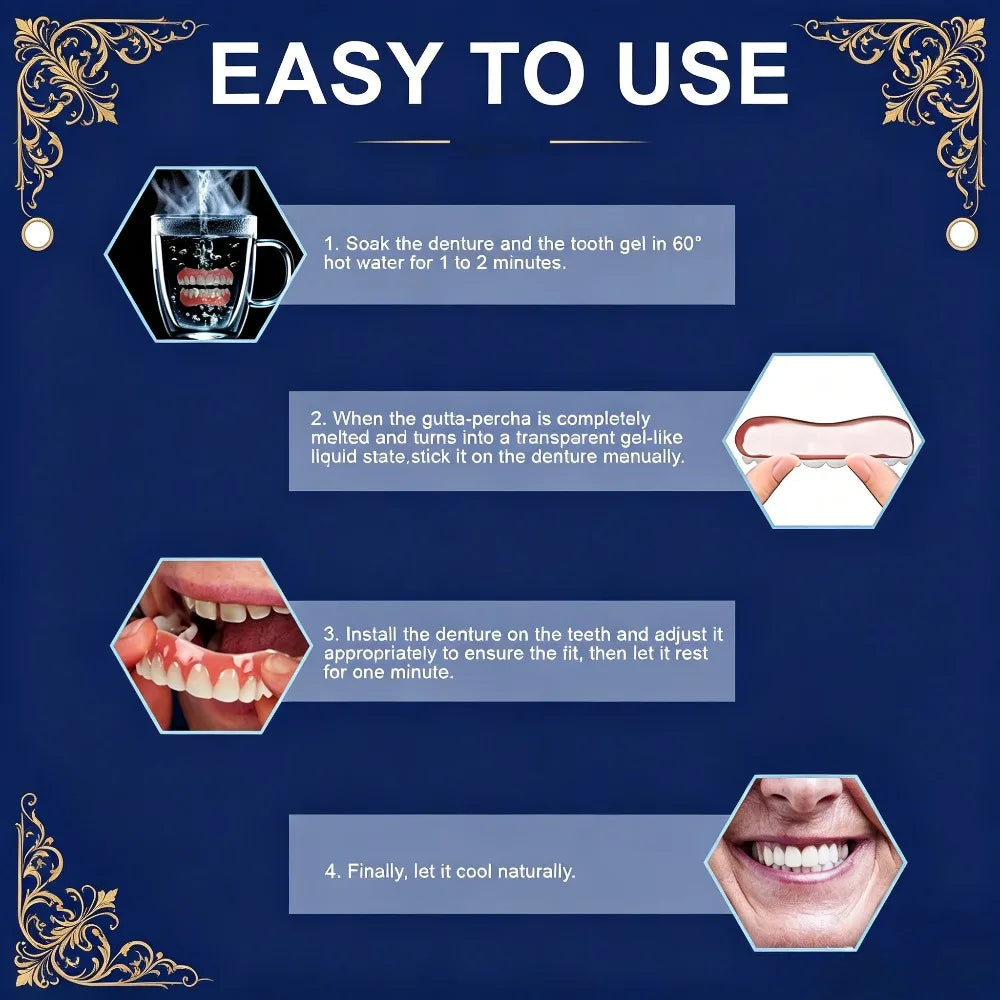 Moldable Thermoplastic Denture Fitting Kit - 4