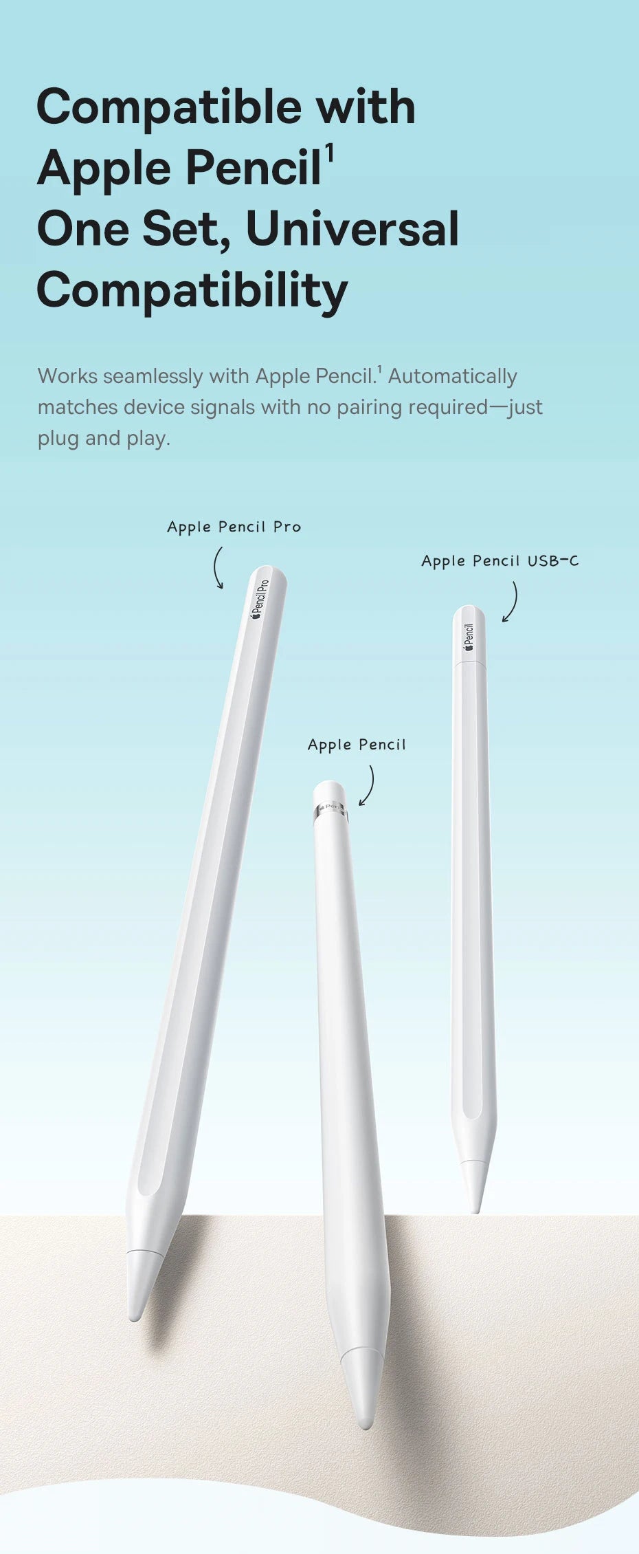 Replacement Stylus Pen Tips for Apple Pencil 1st and 2nd Gen - 11