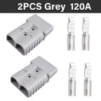 50A 120A 600V Battery Charging Quick Power Connector Plug Set