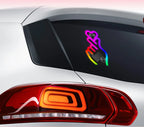 Solar USB Heart Neon LED Car Window Atmosphere Light with Sensors