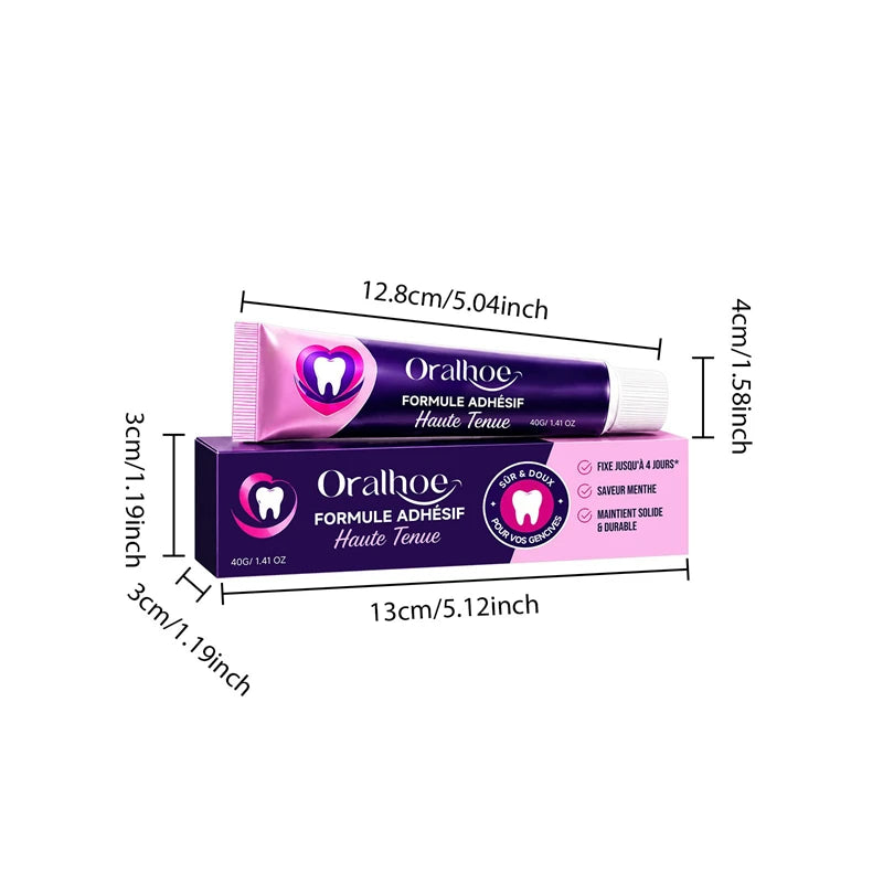 Denture Adhesive Cushion for Daily Comfort and Stability