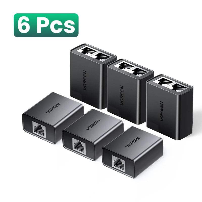 RJ45 Ethernet Splitter 1 to 2 Network Cable Adapter