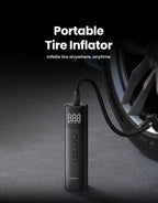 Portable Digital Tire Inflator for Cars and Motorcycles