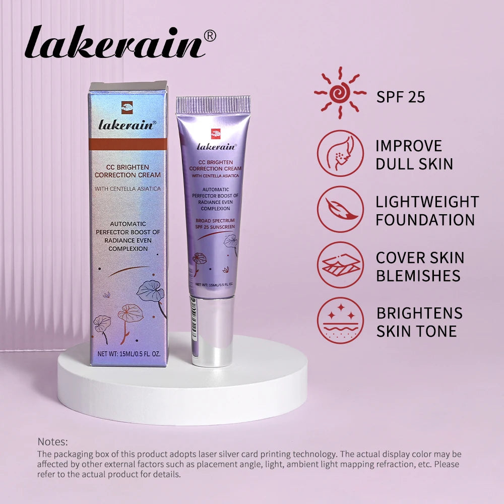 Color Correcting CC Cream Makeup Primer for Even Skin Tone