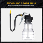 250ml Manual Pump Oiler Bottle High Pressure Lubrication Spray Can