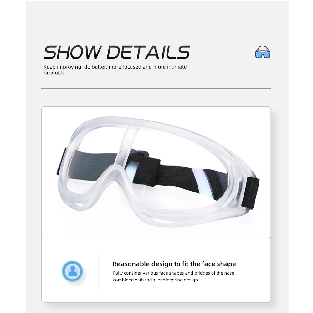 Unisex Windproof Anti Glare Motorcycle Riding and Ski Goggles