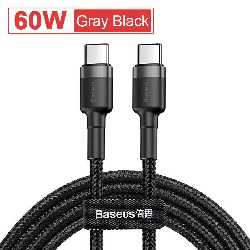 100W USB-C to USB-C Fast Charging and Data Cable