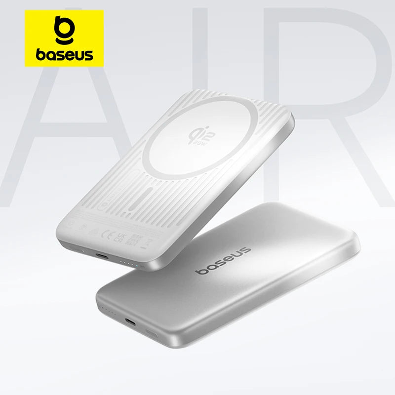 10000mAh Magnetic Wireless Power Bank with 30W Fast Charging