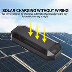 Solar Powered LED Simulated Car Anti Theft Strobe Warning Light