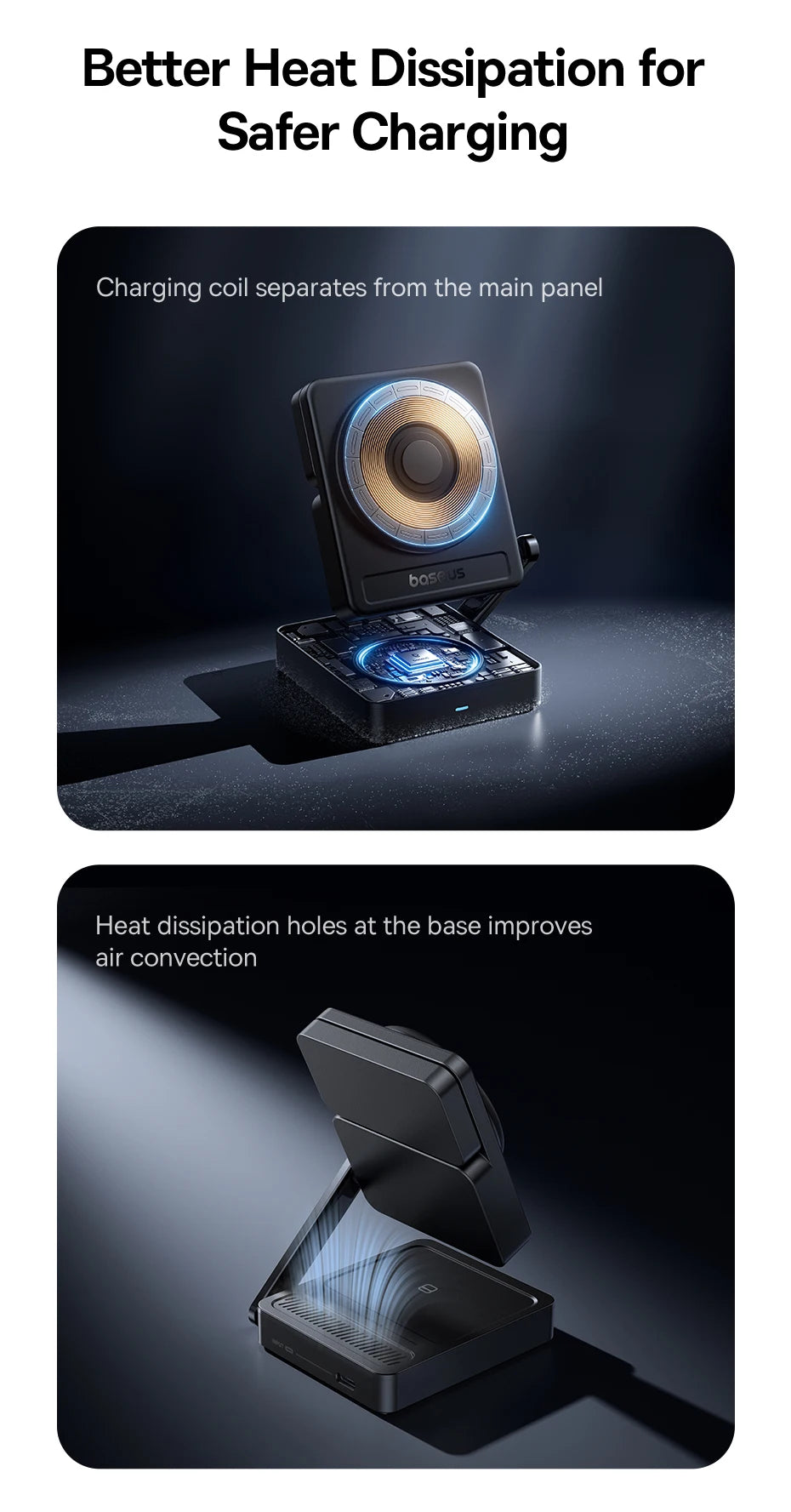 3-in-1 Foldable Magnetic Wireless Charging Station for Apple Devices - 16