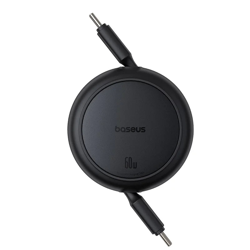 60W Retractable USB-C Fast Charging Cable