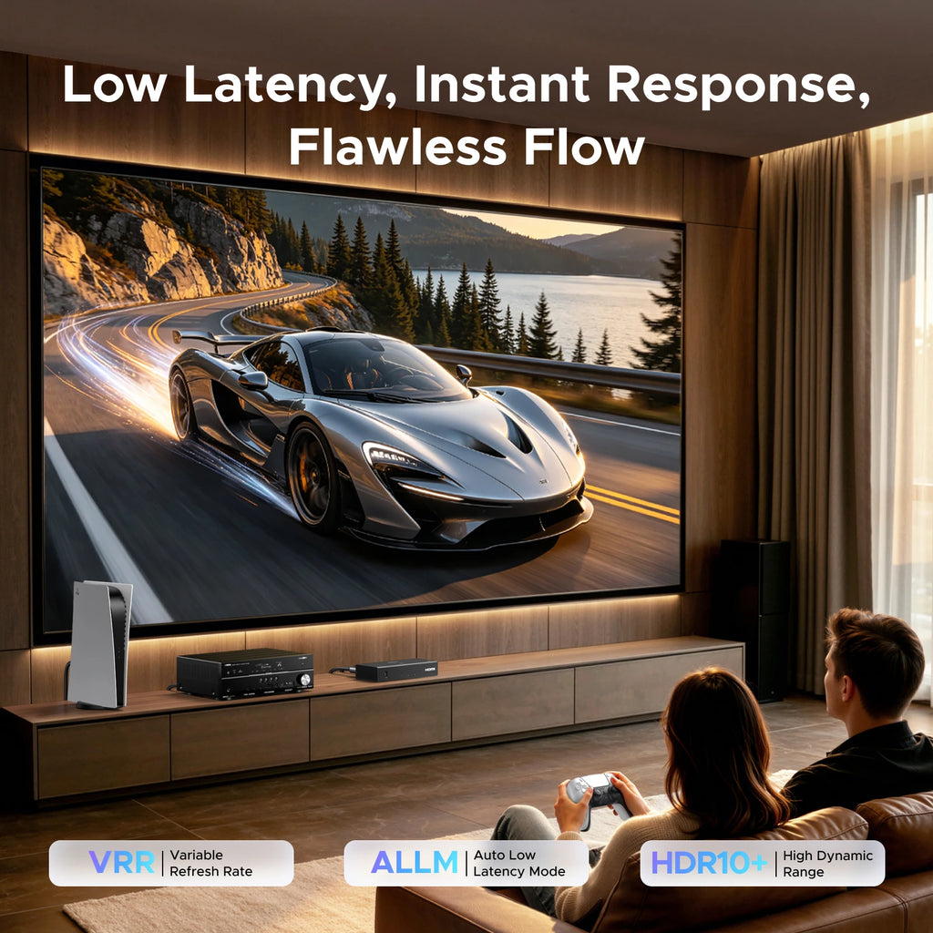 8K 60Hz HDMI 2.1 Switcher 3-in-1 Out with Remote Control