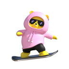 Sliding Bear Car Dashboard Ornament Decoration