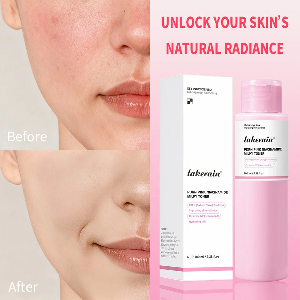 PDRN Niacinamide Milky Toner for Deep Hydration and Glow