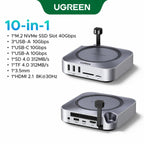 Docking Station for Mac Mini M4 with M.2 SSD Slot and 4K DisplayPort