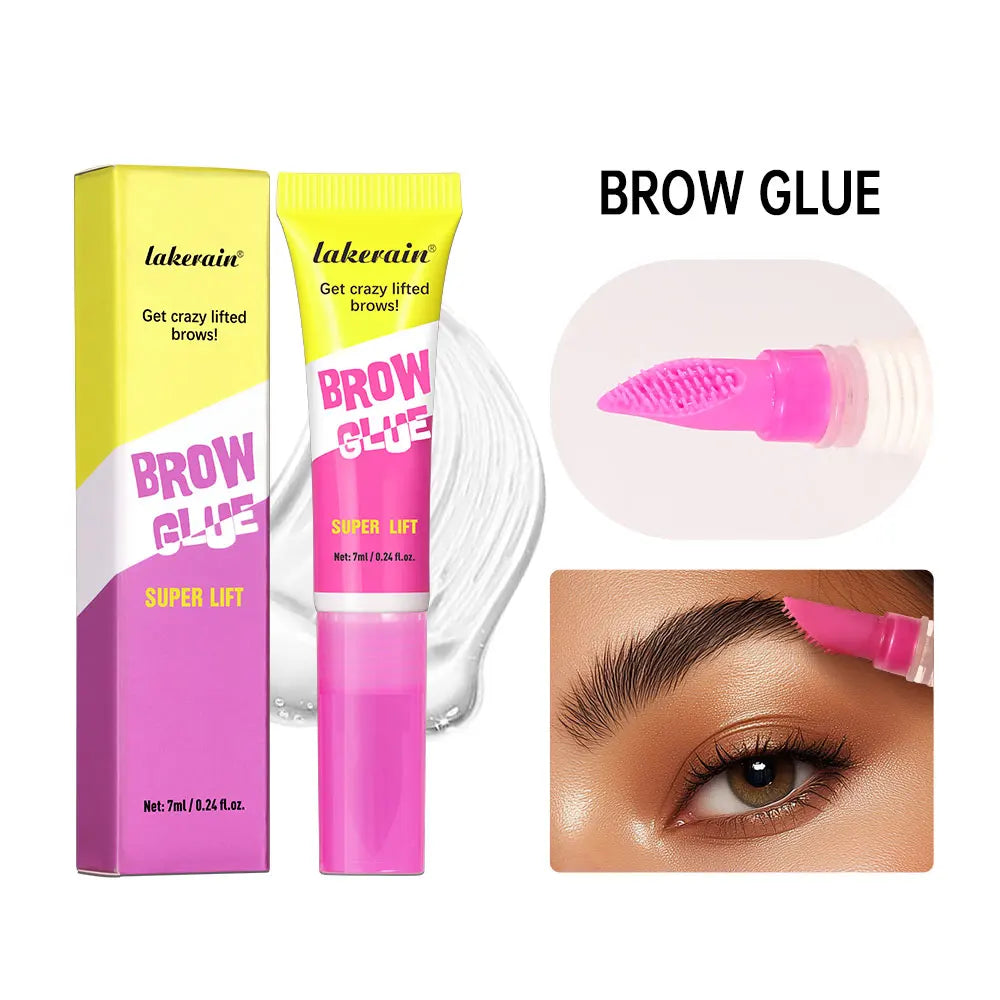 Brow Lamination Gel with Built-in Comb for Lifted Brows