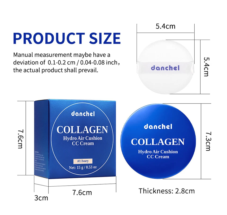 Collagen Hydro Air Cushion CC Cream for Hydrated Dewy Skin - 18