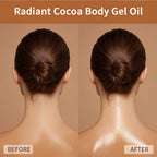 Radiant Cocoa Butter Body Gel Oil for Hydrated Glowing Skin