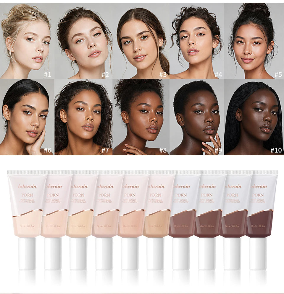 PDRN Collagen Tinted Moisturizer for Radiant Skin - 8