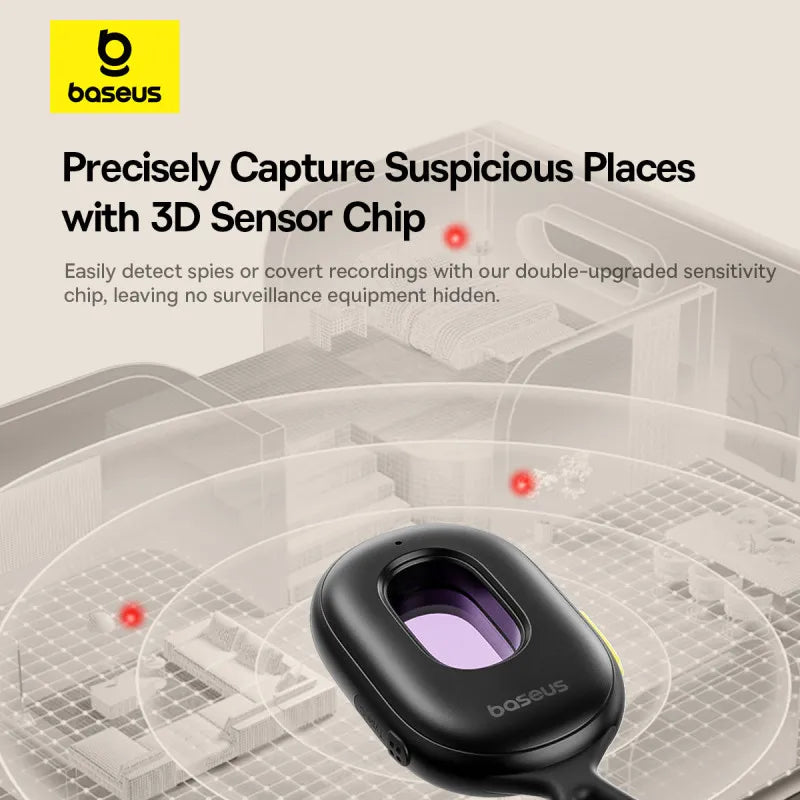 Portable Hidden Camera Detector and Travel Security Alarm
