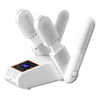Foldable 4-Tube Electric Shoe and Boot Dryer with UV Sterilization