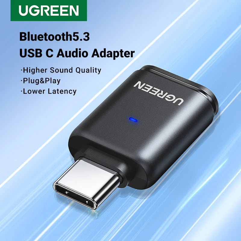 USB-C Bluetooth 5.3 Audio Transmitter for PC and Gaming Consoles