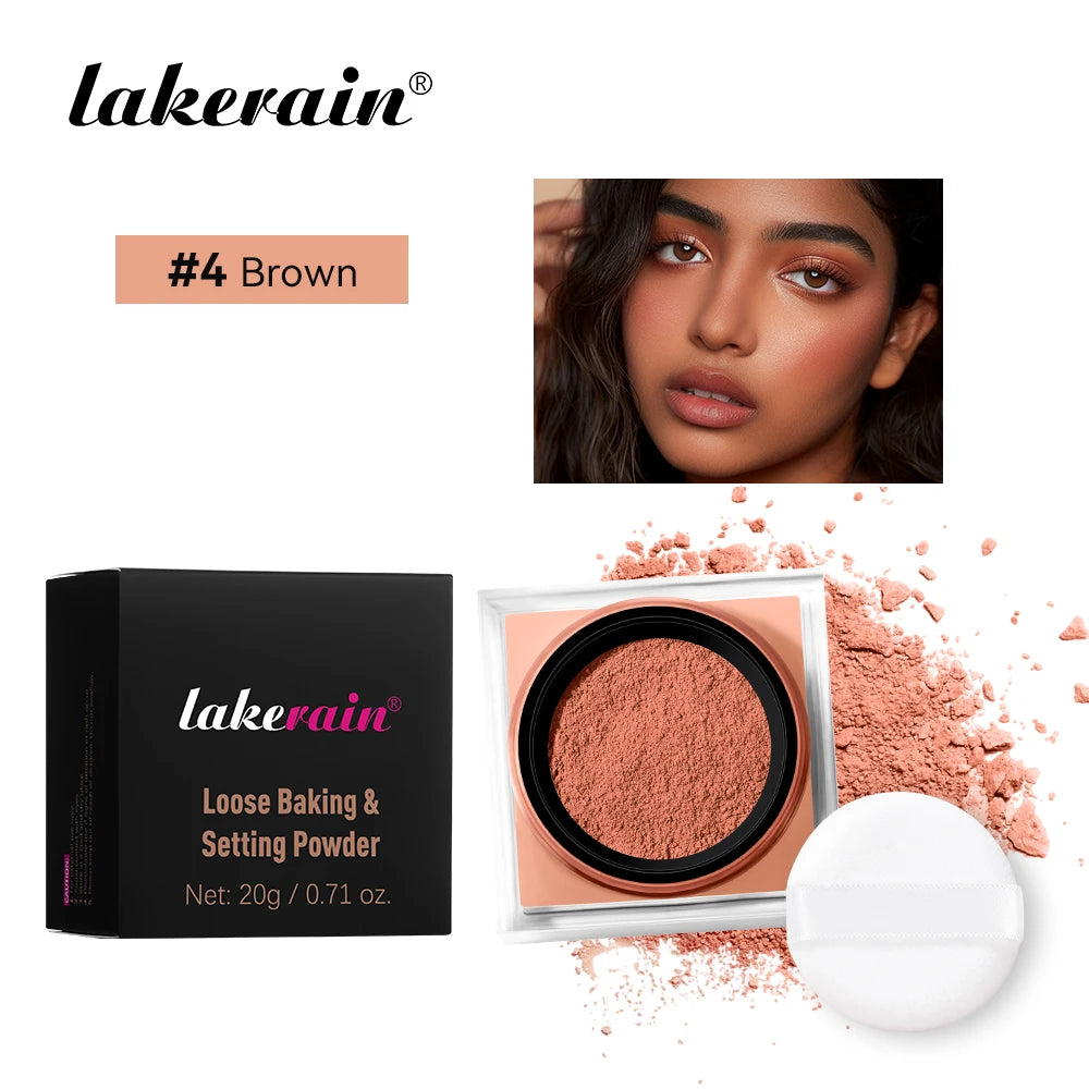 Matte Finish Oil-Control Loose Setting Powder