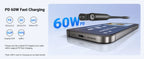 USB-C to 3.5mm Headphone Jack and 60W PD Fast Charging Adapter