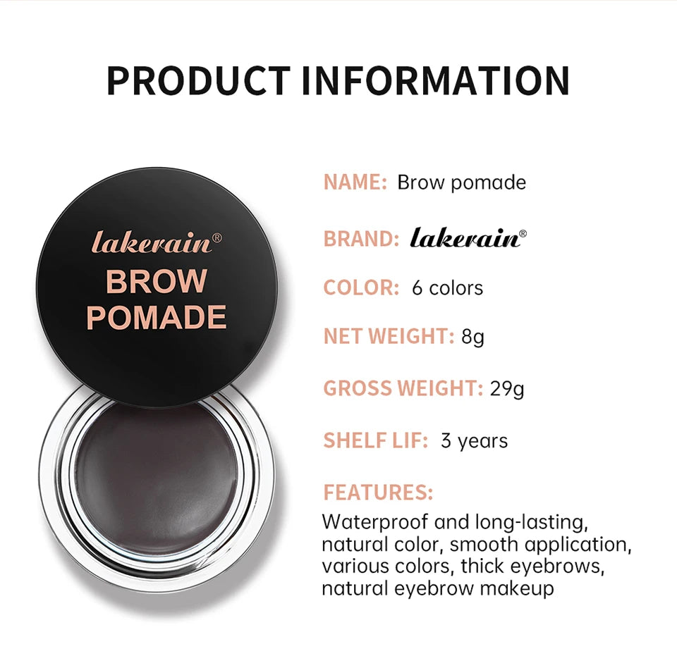 Waterproof Eyebrow Pomade Styling Cream