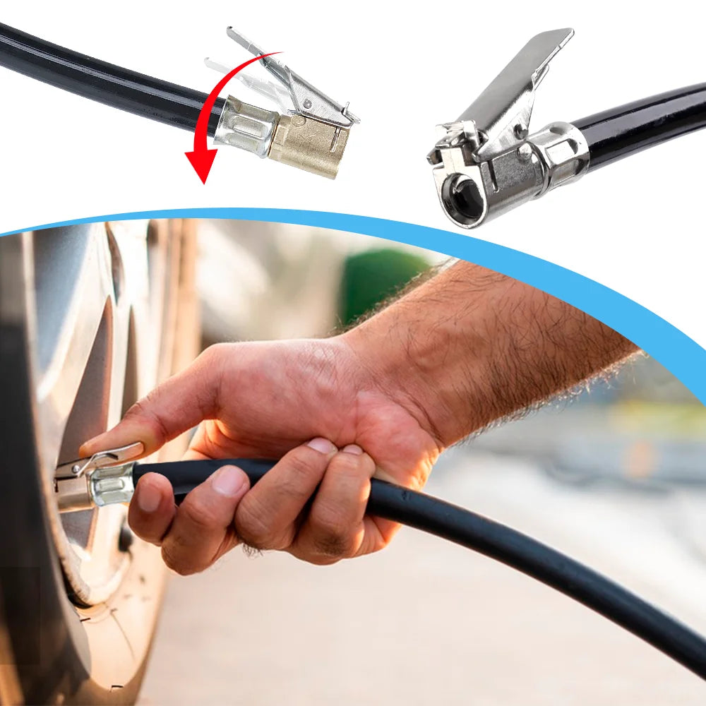 220PSI Tire Pressure Inflator Gauge for Car and Motorcycle - 3
