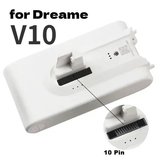 Replacement 25.2V Lithium-Ion Battery for Cordless Vacuum Cleaners