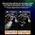 Car Air Vent Fragrance Diffuser with RGB Music Rhythm LED Light