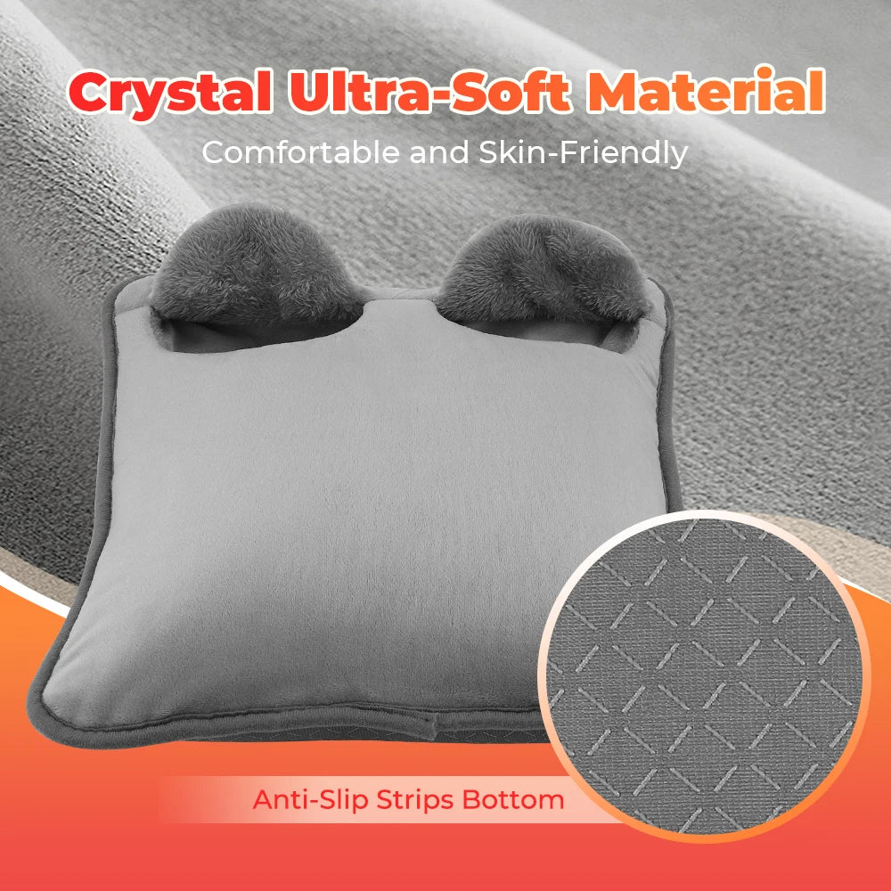 USB Heated Foot Warmer with Adjustable Settings