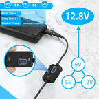 USB to 12V Car Cigarette Lighter Socket Step Up Voltage Converter Cable