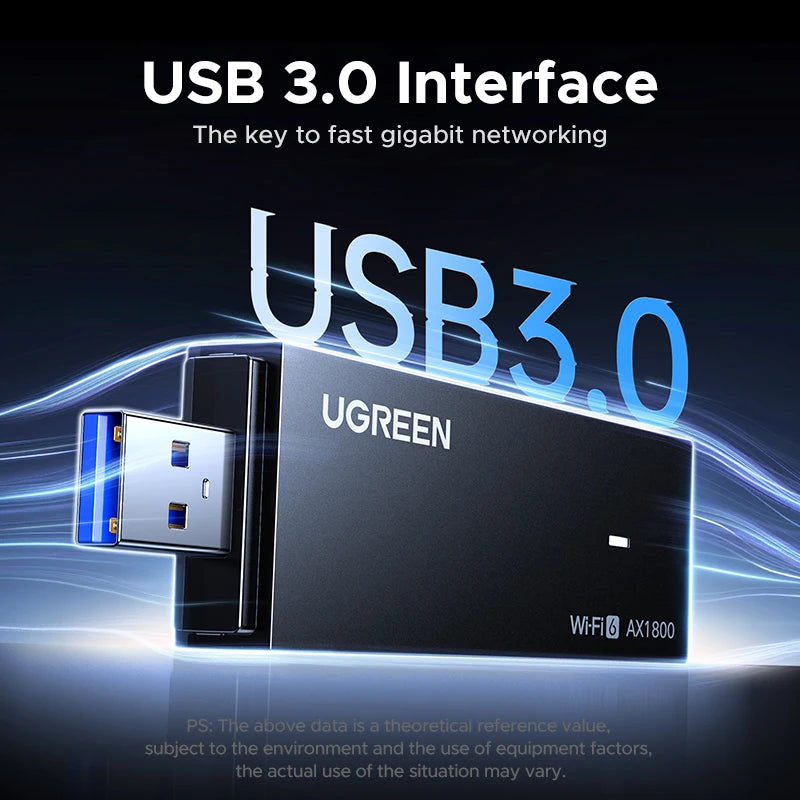 AX1800 WiFi 6 Dual-Band USB 3.0 Adapter for PC and Laptop - 3