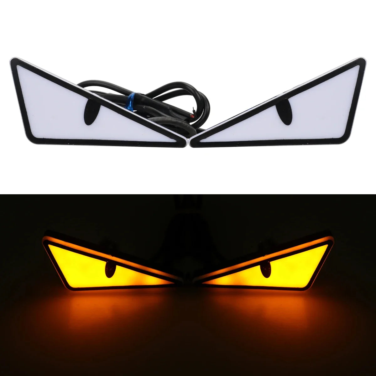 12V LED Devil Eye Atmosphere Lamps for Cars and Motorcycles